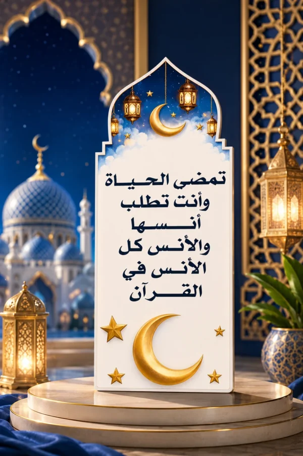 فاصل مصحف خشبي ملون