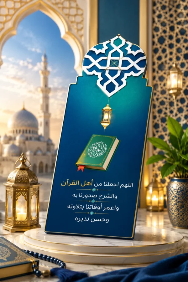 فاصل مصحف خشبي ملون