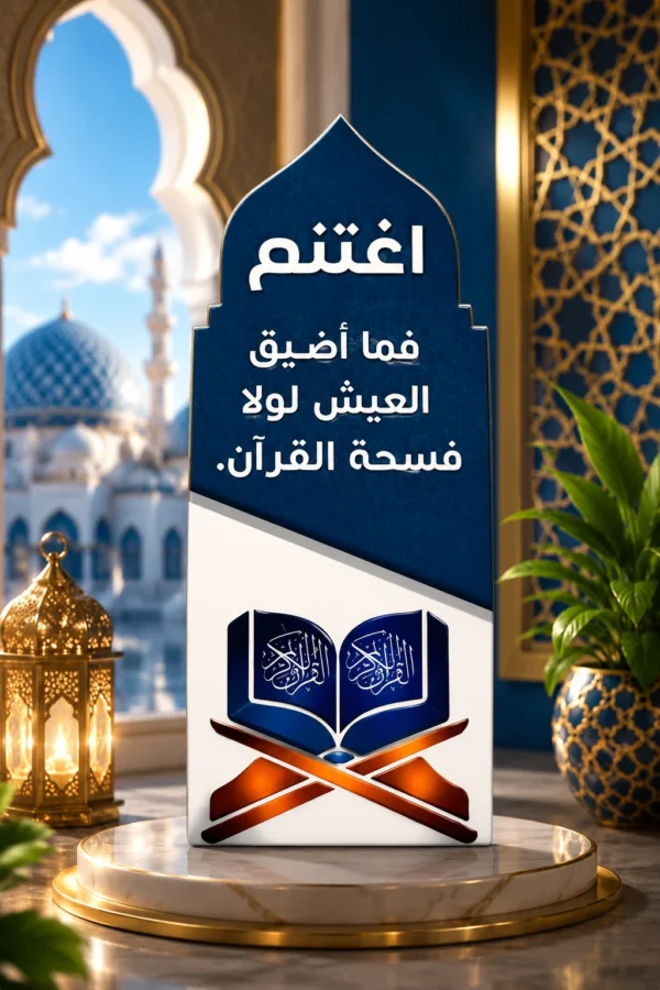 فاصل مصحف خشبي ملون