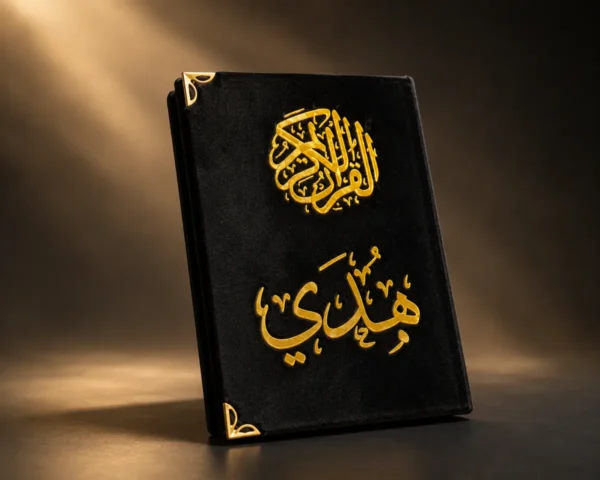13644A0D-B3BE-4F0E-B4F8-A7172CE88122 مصحف القرآن الكريم – غلاف قطيفة فاخر