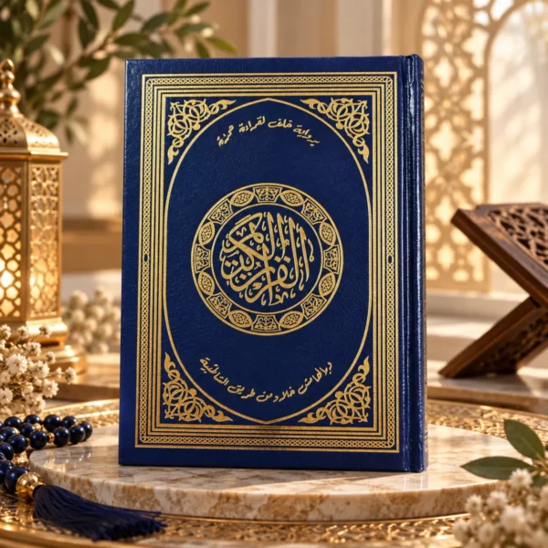 1E8B49BD-86FB-4246-81B6-B2D2413DB074 مصحف برواية خلف لقراءة حمزة وبالهامش ما خالف فيه خلاد من طريق الشاطبية