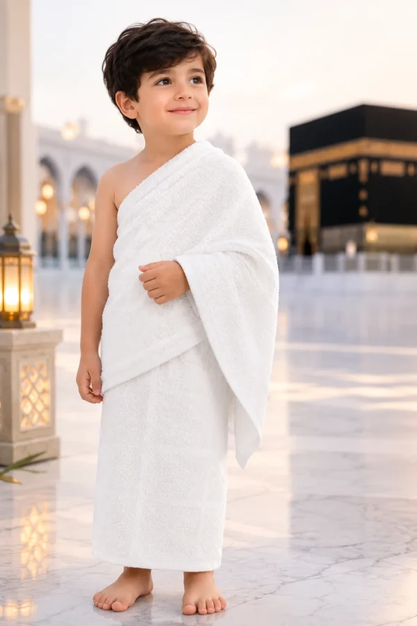 طقم إحرام أطفالي الفرقان – من 3 إلى 7 سنوات