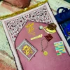FullSizeRender شنطة تهادوا تحابوا مبطن منقوش
